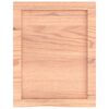 vidaXL Πάγκος Μπάνιου Αν. Καφέ 40x50x(2-4) εκ. Επεξεργ. Μασίφ Ξύλο