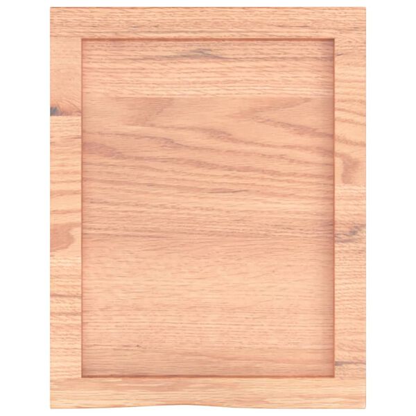 vidaXL Πάγκος Μπάνιου Αν. Καφέ 40x50x(2-4) εκ. Επεξεργ. Μασίφ Ξύλο