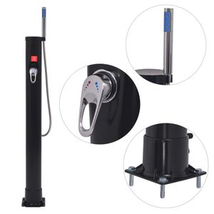 vidaXL Ντους Ηλιακό 8 Λίτρων από PVC/Ατσάλι