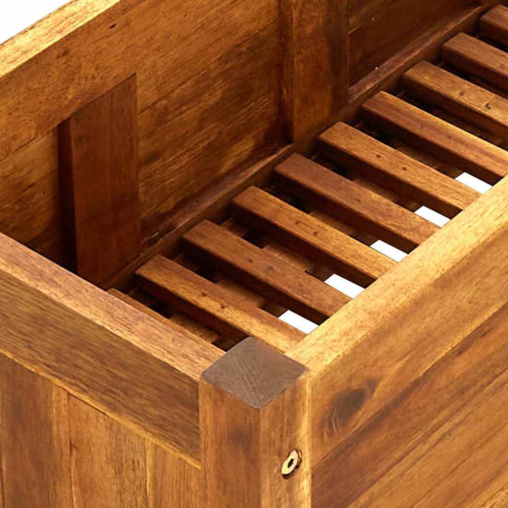vidaXL Ζαρντινιέρα Υπερυψωμένη 150 x 30 x 25 εκ. από Ξύλο Ακακίας