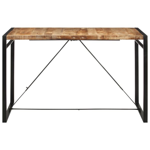 vidaXL Τραπέζι Μπαρ 175x90x110 εκ. από Ακατέργαστο Μασίφ Ξύλο Μάνγκο