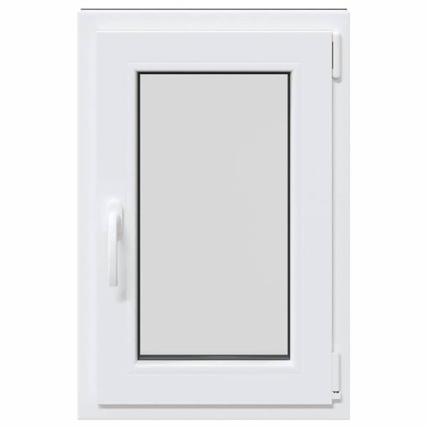 vidaXL Παράθυρο Υπογείου "RISOR" 50x75 εκ. Ανακλινόμενο & Περιστρεφόμενο DIN Δεξί Ανθρακί