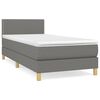 vidaXL &Kappa;&rho;&epsilon;&beta;ά&tau;&iota; Boxspring &mu;&epsilon; &Sigma;&tau;&rho;ώ&mu;&alpha; &Sigma;&kappa;&omicron;ύ&rho;&omicron; &Gamma;&kappa;&rho;&iota; 90x190 &epsilon;&kappa;. &Upsilon;&phi;&alpha;&sigma;&mu;ά&tau;&iota;&nu;&omicron;