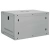 vidaXL Ντουλάπα δικτύου με αποθήκευση Γκρι 53 x 45 x 30 εκ Ατσάλι