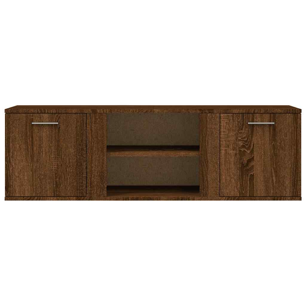 vidaXL Έπιπλο Τηλεόρασης Καφέ Δρυς 120x34x37 εκ. Επεξ. Ξύλο