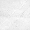 vidaXL Παντόφλες Premium SOLUND 50 τεμάχια Λευκές 30x30 εκ. 600 γρ./τ.μ.