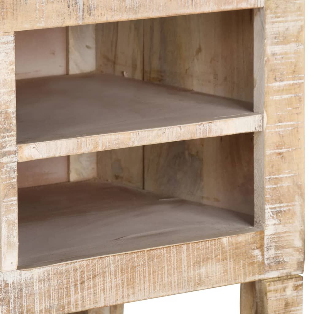 vidaXL Έπιπλο Τηλεόρασης 110 x 30 x 46 εκ. από Μασίφ Ξύλο Μάνγκο