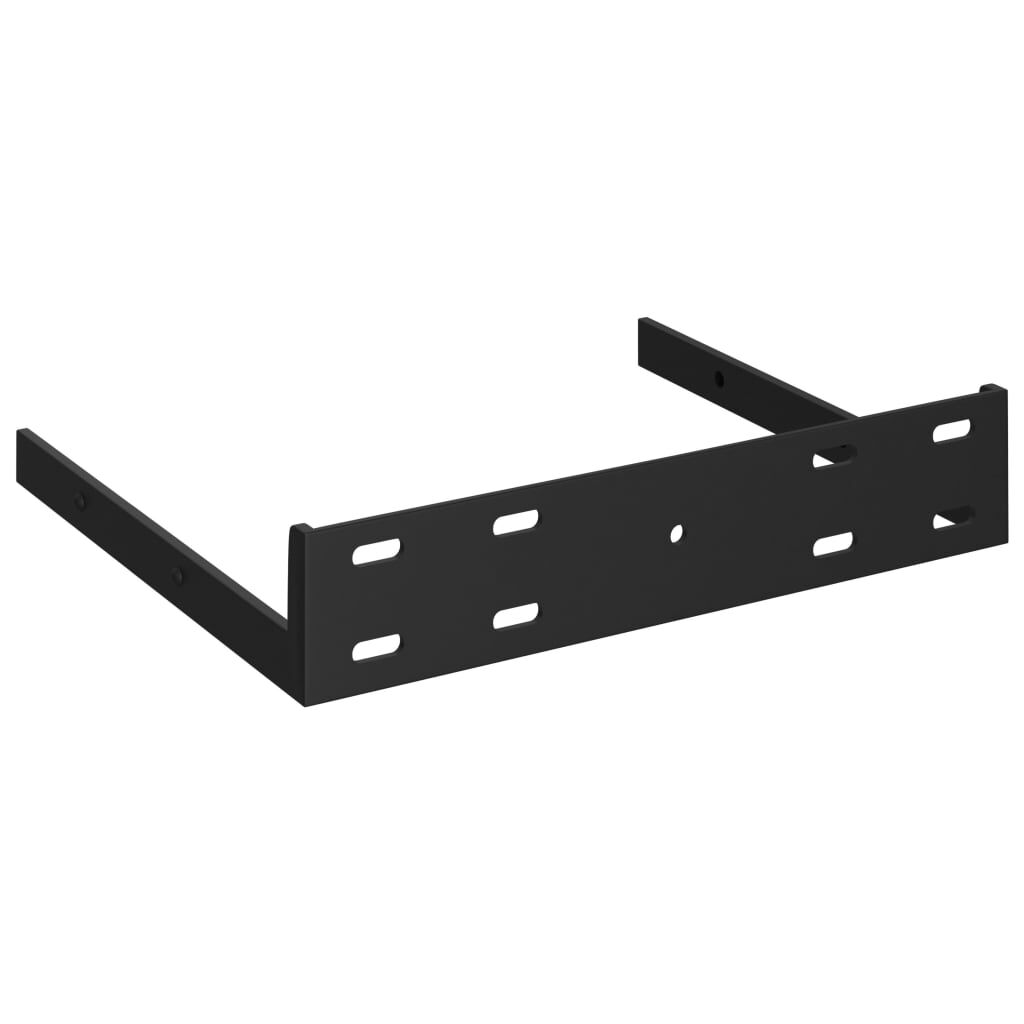 vidaXL Ράφι Τοίχου Γωνιακό Γκρι 35x35x3,8 εκ. από MDF