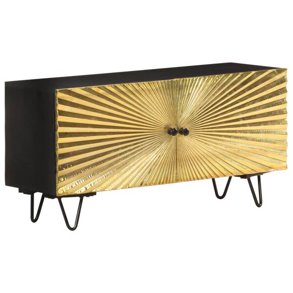 vidaXL Έπιπλο Τηλεόρασης 90 x 30 x 45 εκ. από Μασίφ Ξύλο Μάνγκο