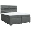vidaXL &Kappa;&rho;&epsilon;&beta;ά&tau;&iota; Boxspring &mu;&epsilon; &Sigma;&tau;&rho;ώ&mu;&alpha; &Sigma;&kappa;&omicron;ύ&rho;&omicron; &Gamma;&kappa;&rho;&iota; 200x200 &epsilon;&kappa;. &Upsilon;&phi;&alpha;&sigma;&mu;ά&tau;&iota;&nu;&omicron;