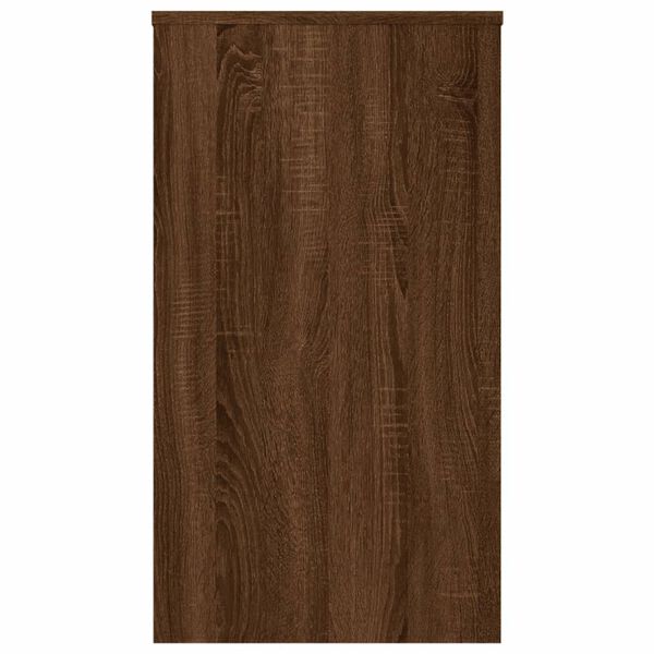 vidaXL Γραφείο Καφέ Δρυς 90 x 40 x72 εκ. από Επεξεργασμένο Ξύλο