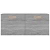 vidaXL Ντουλάπι Τοίχου Γκρι Sonoma 80x35x36,5 εκ. Επεξεργασμένο Ξύλο