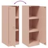 vidaXL Ντουλάπι Ροζ 34,5x39x107 εκ. από Ατσάλι
