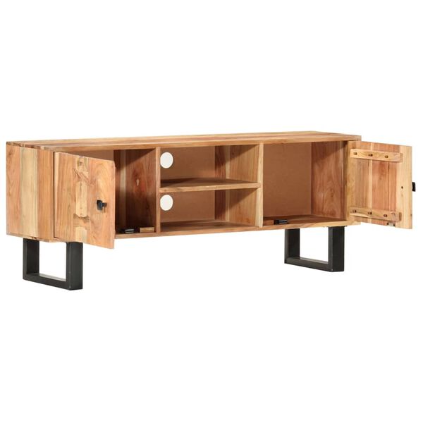 vidaXL Έπιπλο Τηλεόρασης 118 x 30 x 45 εκ. από Μασίφ Ξύλο Ακακίας