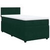 vidaXL &Kappa;&rho;&epsilon;&beta;ά&tau;&iota; Boxspring &mu;&epsilon; &Sigma;&tau;&rho;ώ&mu;&alpha; &Sigma;&kappa;&omicron;ύ&rho;&omicron; &Pi;&rho;ά&sigma;&iota;&nu;&omicron; 90x190 &epsilon;&kappa;. &Beta;&epsilon;&lambda;&omicron;ύ&delta;&iota;&nu;&omicron;