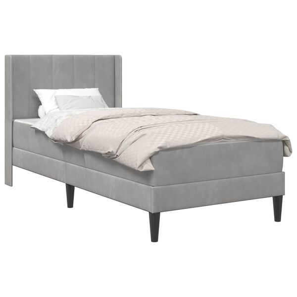 vidaXL &Sigma;&kappa;&epsilon;&lambda;&epsilon;&tau;ό&sigmaf; &Kappa;&rho;&epsilon;&beta;&alpha;&tau;&iota;&omicron;ύ &mu;&epsilon; &sigma;&tau;&rho;ώ&mu;&alpha; &Alpha;&nu;&omicron;&iota;&chi;&tau;ό &gamma;&kappa;&rho;&iota; 80 x 200 cm &Beta;&epsilon;&lambda;&omicron;ύ&delta;&omicron;