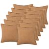 vidaXL &Kappa;ά&lambda;&upsilon;&mu;&mu;&alpha; &Mu;&alpha;&xi;&iota;&lambda;&alpha;&rho;&iota;&omicron;ύ 12 pcs HOUTEN &Mu;&pi;&epsilon;&zeta; 45 x 45 cm &Mu;&pi;&omicron;&upsilon;&kappa;&lambda;έ