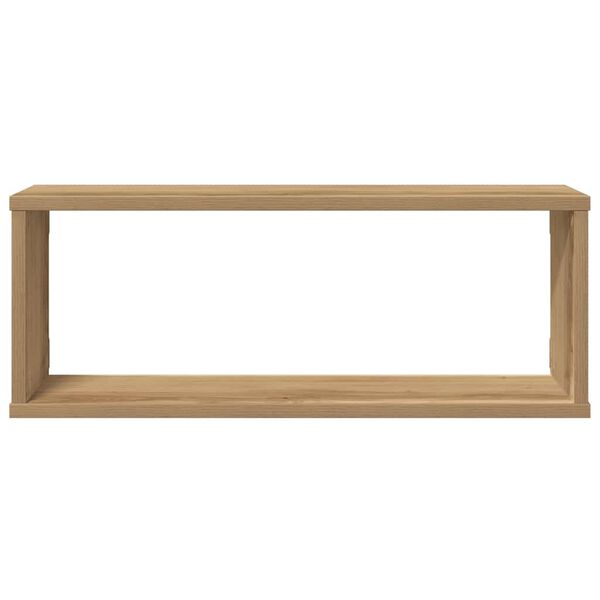 vidaXL Ράφια κύβων τοίχου 4 τεμάχια Artisan Oak Κατασκευασμένο ξύλο