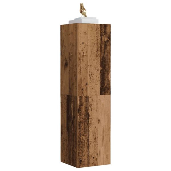 ντουλάπι τηλεόρασης vidaXL Παλιό ξύλο 30,5x30x110 cm Ξύλινη κατασκευή