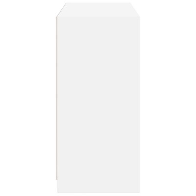 vidaXL Ντουλάπα Λευκή 77 x 48 x 102 εκ. από Επεξεργασμένο Ξύλο
