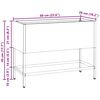 vidaXL &Upsilon;&psi;&omega;&mu;έ&nu;&eta; &Gamma;&lambda;ά&sigma;&tau;&rho;&alpha; &Kappa;ή&pi;&omicron;&upsilon; &Sigma;&kappa; rusty 60 x 26 x 45 &epsilon;&kappa;