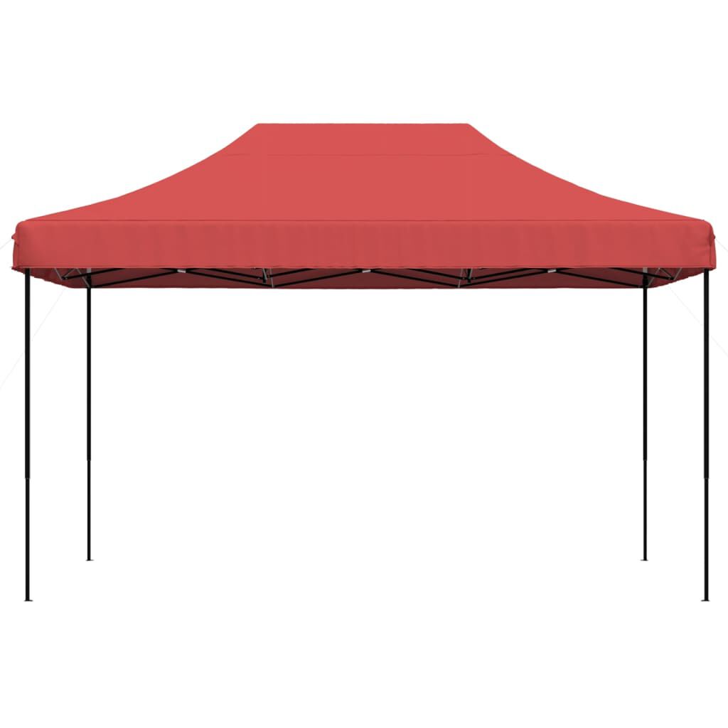 vidaXL Τέντα Εκδηλώσεων Πτυσσόμενη Pop-Up Μπορντό 440x292x315 εκ.