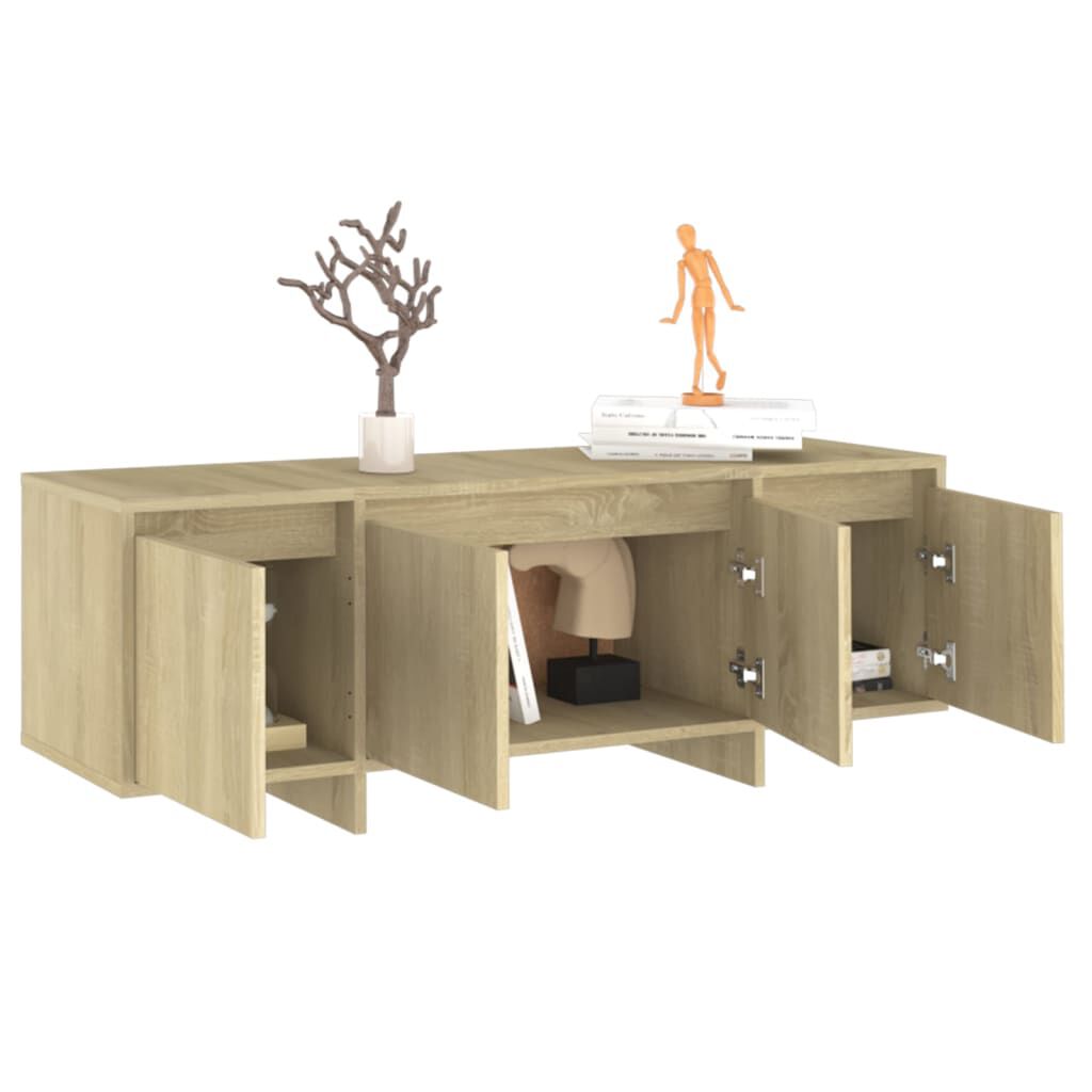 vidaXL Έπιπλο Τηλεόρασης Sonoma Δρυς 120x30x40,5 εκ. Επεξ. Ξύλο