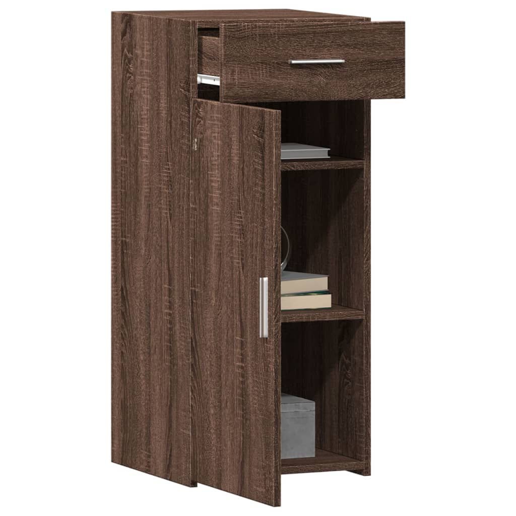 vidaXL Ντουλάπι Καφέ Δρυς 40x42,5x93 εκ. Επεξεργασμένο Ξύλο