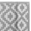 vidaXL Χαλί εξωτερικού χώρου ARAKIL γκρι 80x150 cm PP