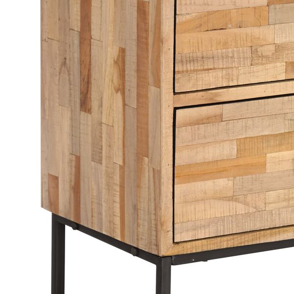 vidaXL Έπιπλο Τηλεόρασης 90 x 30 x 55 εκ. από Ανακυκλωμένο Ξύλο Teak