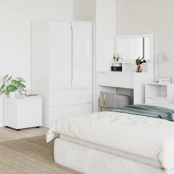 vidaXL &Nu;&tau;&omicron;&upsilon;&lambda;ά&pi;&iota; &Mu;&pi;ά&nu;&iota;&omicron;&upsilon; &Upsilon;&psi;&eta;&lambda;ή&sigmaf; &gamma;&upsilon;&alpha;&lambda;ά&delta;&alpha;&sigmaf; &lambda;&epsilon;&upsilon;&kappa;ό 40,5 x 40 x 44 &epsilon;&kappa;