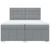 vidaXL &Kappa;&rho;&epsilon;&beta;ά&tau;&iota; Boxspring &mu;&epsilon; &Sigma;&tau;&rho;ώ&mu;&alpha; &Alpha;&nu;&omicron;&iota;&chi;&tau;ό &Gamma;&kappa;&rho;&iota; 200x200 &epsilon;&kappa;. &Upsilon;&phi;&alpha;&sigma;&mu;ά&tau;&iota;&nu;&omicron;