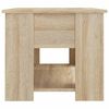 vidaXL Τραπεζάκι Σαλονιού Sonoma Δρυς 79x49x41 εκ. Επεξεργασμένο Ξύλο