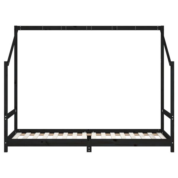 vidaXL Πλαίσιο Παιδικού Κρεβατιού 2x(80x200)εκ. Μασίφ Ξύλο Πεύκου