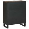 vidaXL Πλαϊνό γραφείο Καφέ 60 x 33.5 x 75 εκ. Μασίφ ξύλο μάνγκο
