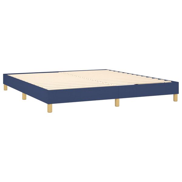 vidaXL &Kappa;&rho;&epsilon;&beta;ά&tau;&iota; Boxspring &mu;&epsilon; &Sigma;&tau;&rho;ώ&mu;&alpha; &Mu;&pi;&lambda;&epsilon; 160x200 &epsilon;&kappa;. &Upsilon;&phi;&alpha;&sigma;&mu;ά&tau;&iota;&nu;&omicron;