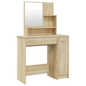 vidaXL &Mu;&pi;&omicron;&upsilon;&nu;&tau;&omicron;&upsilon;ά&rho; &mu;&epsilon; &Kappa;&alpha;&theta;&rho;έ&phi;&tau;&eta; Sonoma &Delta;&rho;&upsilon;&sigmaf; 86,5x35x136 &epsilon;&kappa;.