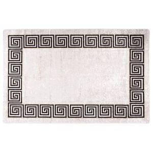 vidaXL Χαλί Πλενόμενο Αντιολισθητικό Ανοιχτό Μπεζ 80 x 150 εκ.