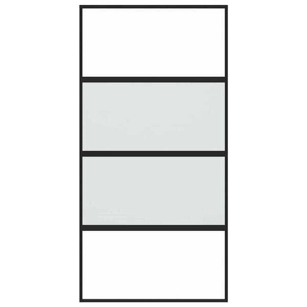 vidaXL &Sigma;&upsilon;&rho;ό&mu;&epsilon;&nu;&eta; &Pi;ό&rho;&tau;&alpha; &Mu;&alpha;ύ&rho;&eta; 102,5 x 205 &epsilon;&kappa;. &alpha;&pi;ό &Psi;&eta;&mu;έ&nu;&omicron; &Gamma;&upsilon;&alpha;&lambda;ί/&Alpha;&lambda;&omicron;&upsilon;&mu;ί&nu;&iota;&omicron;