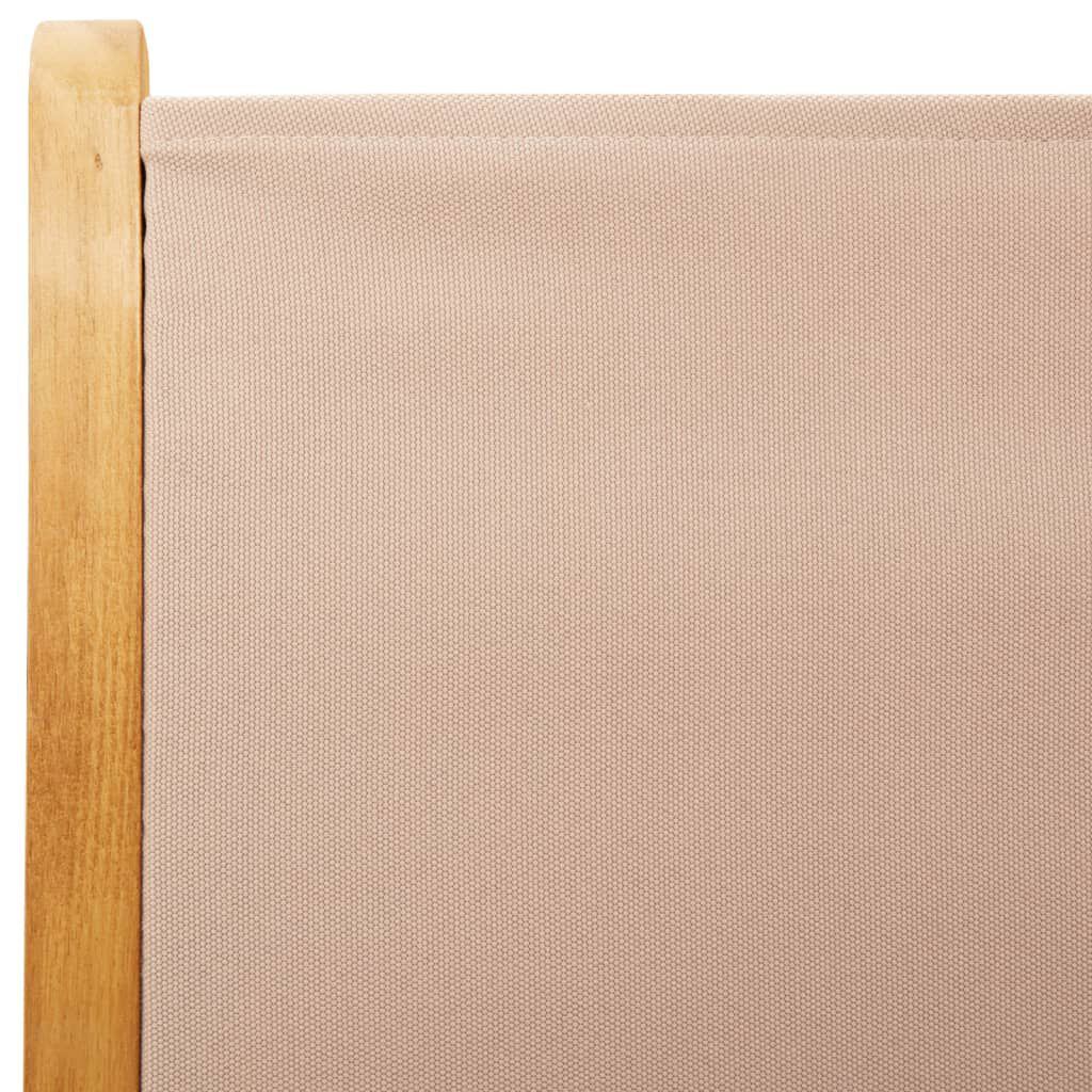 vidaXL Καρέκλες Κήπου 2 τεμ. Taupe Μασίφ Ακακία & Ύφασμα