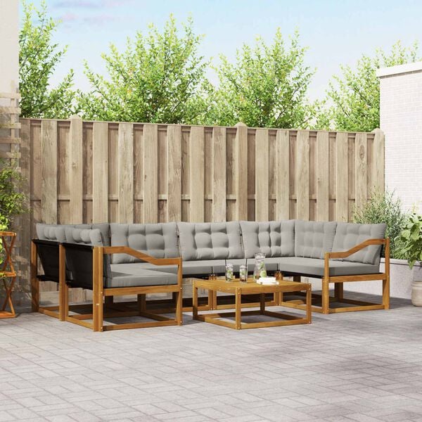 vidaXL &Sigma;&epsilon;&iota;&rho;ά &Kappa;&alpha;&nu;&alpha;&pi;έ &Epsilon;&xi;&omega;&tau;&epsilon;&rho;&iota;&kappa;&omicron;ύ 7 pcs &Phi;&upsilon;&sigma;&iota;&kappa;ό &kappa;&alpha;&iota; &Alpha;&nu;&omicron;&iota;&chi;&tau;ό &Gamma;&kappa;&rho;&iota;