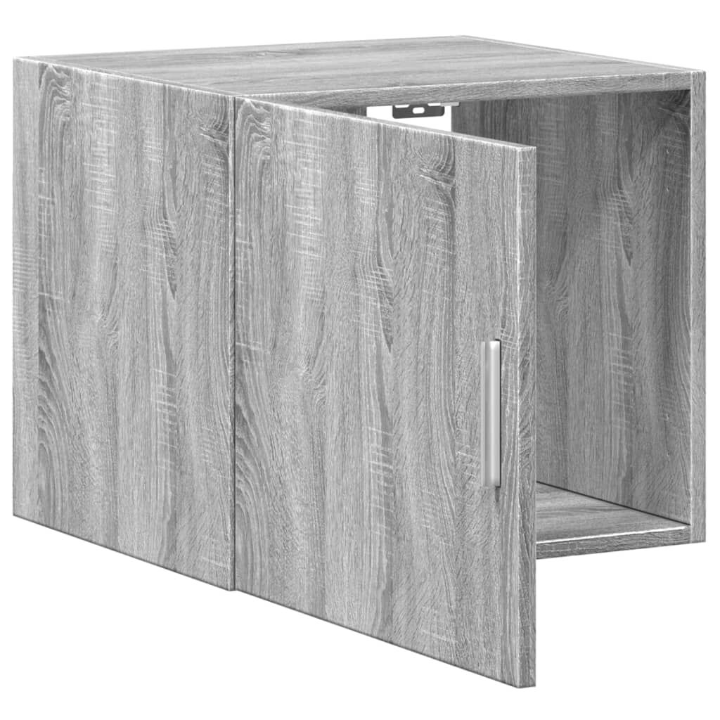 vidaXL Ντουλάπι Τοίχου Γκρι Sonoma 45x42,5x40 εκ. Επεξεργασμένο Ξύλο