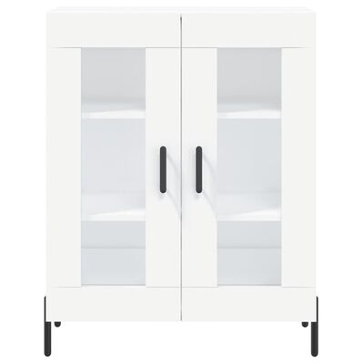 vidaXL Ντουλάπι Λευκό 69,5x34x180 εκ. από Επεξεργασμένο Ξύλο
