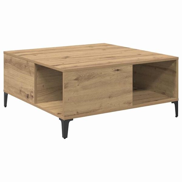 vidaXL &Tau;&rho;&alpha;&pi;&epsilon;&zeta;ά&kappa;&iota; &sigma;&alpha;&lambda;&omicron;&nu;&iota;&omicron;ύ Artisan Oak 80 x 80 x 36,5 &epsilon;&kappa;