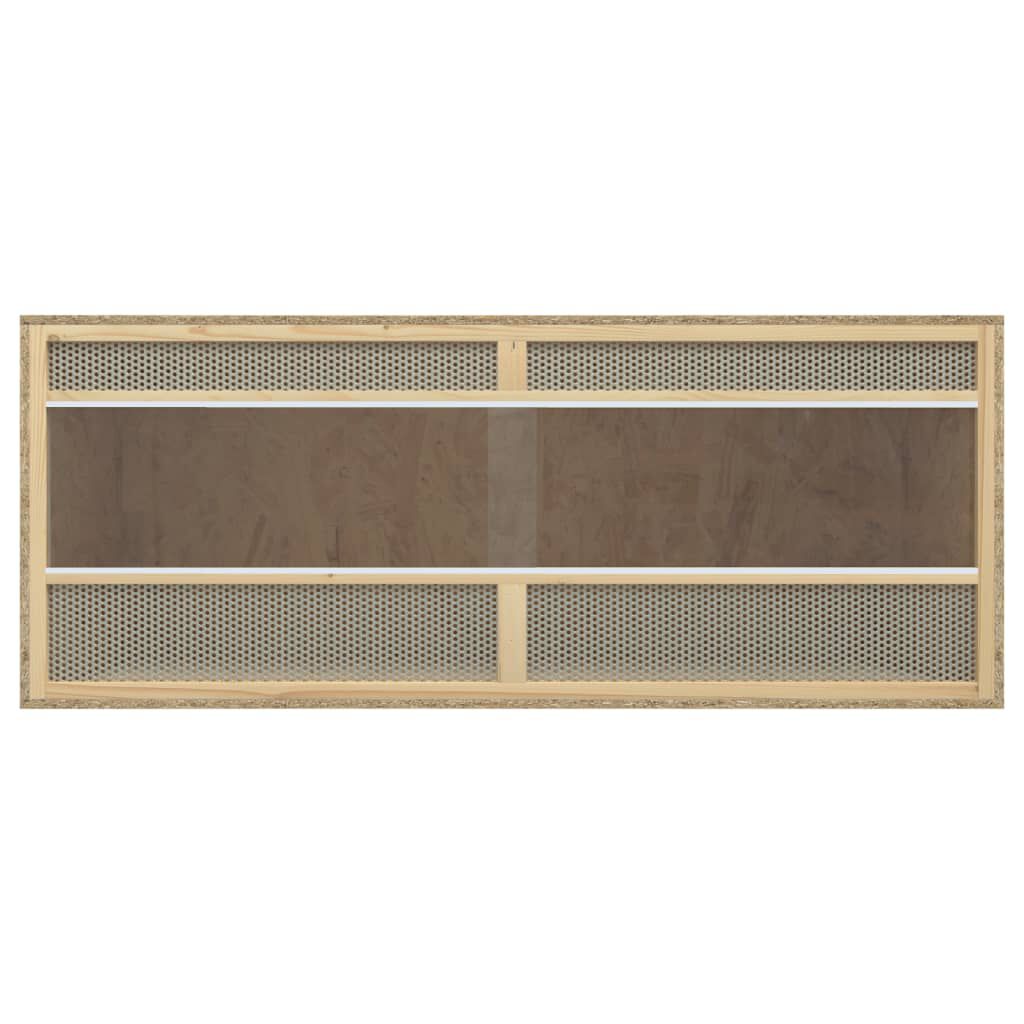 vidaXL Ενυδρείο Ερπετών 120 x 50 x 50 εκ. από Επεξεργασμένο Ξύλο