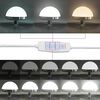 vidaXL Ξύλινο Τραπέζι Μακιγιάζ με LED Μαύρη δρυς 140 x 40 x 140 εκ