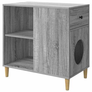 vidaXL &Sigma;&pi;ί&tau;&iota; &Gamma;ά&tau;&alpha;&sigmaf; &Gamma;&kappa;&rho;&iota; Sonoma 72 x 42,5 x 70 &epsilon;&kappa;. &Epsilon;&pi;&epsilon;&xi;&epsilon;&rho;&gamma;&alpha;&sigma;&mu;έ&nu;&omicron; &Xi;ύ&lambda;&omicron;