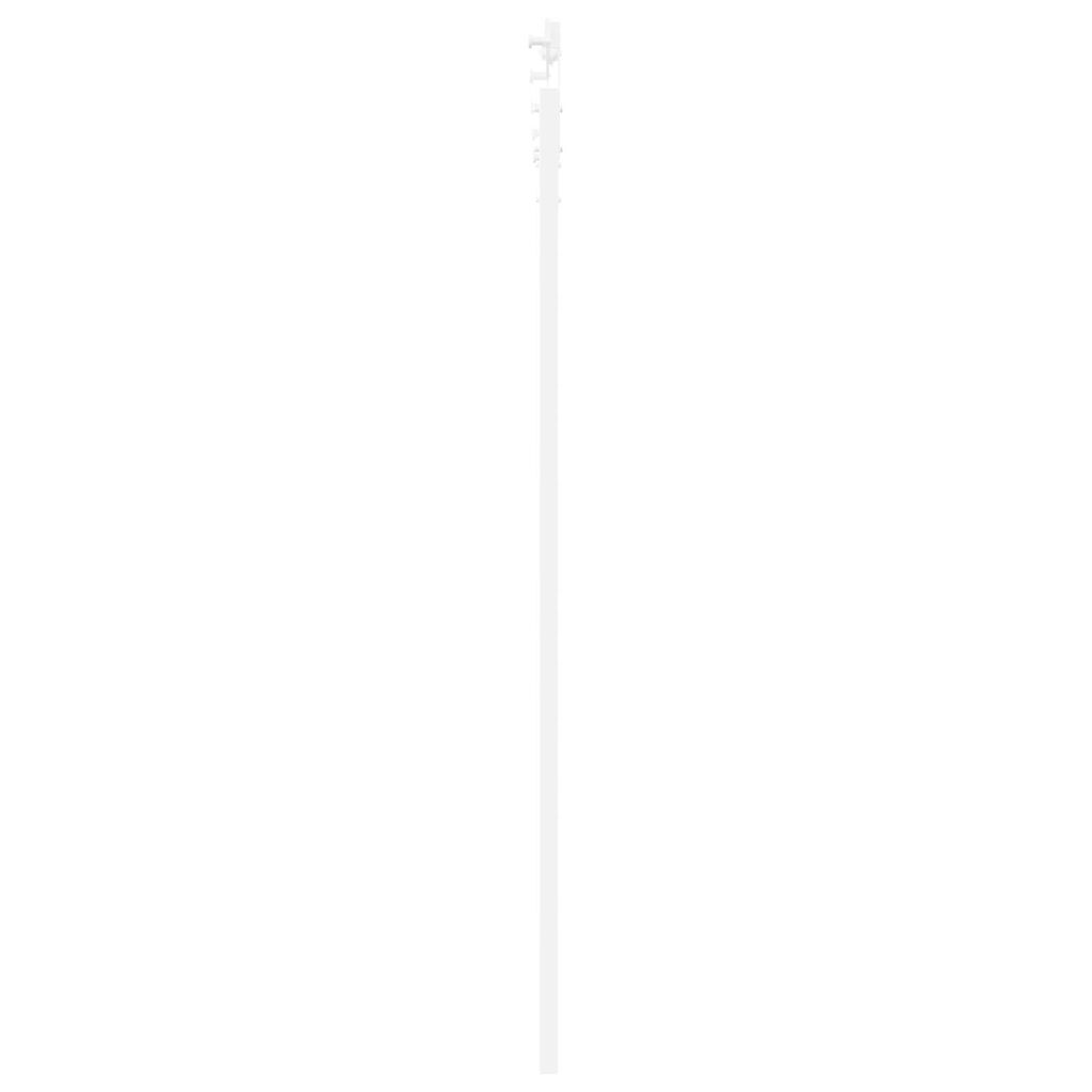 vidaXL Συρόμενη Πόρτα Λευκό 93 x 202 cm