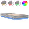vidaXL &Pi;&lambda;&alpha;ί&sigma;&iota;&omicron; &Kappa;&rho;&epsilon;&beta;&alpha;&tau;&iota;&omicron;ύ &mu;&epsilon; &lambda;&upsilon;&chi;&nu;ί&epsilon;&sigmaf; LED &Gamma;&kappa;&rho;&iota; sonoma 90 x 200 &epsilon;&kappa;.