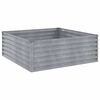 vidaXL Ζαρντινιέρα 100 x 100 x 36 εκ. από Ατσάλι Σκληρυθέν στον Αέρα